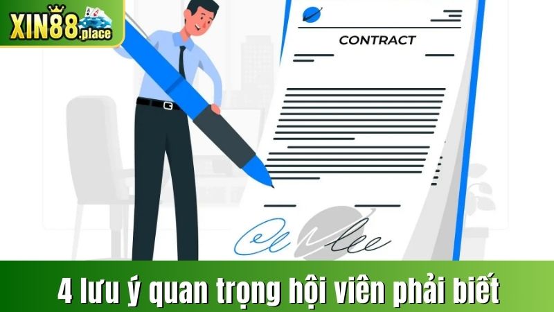 4 lưu ý quan trọng về điều khoản sử dụng hội viên phải biết