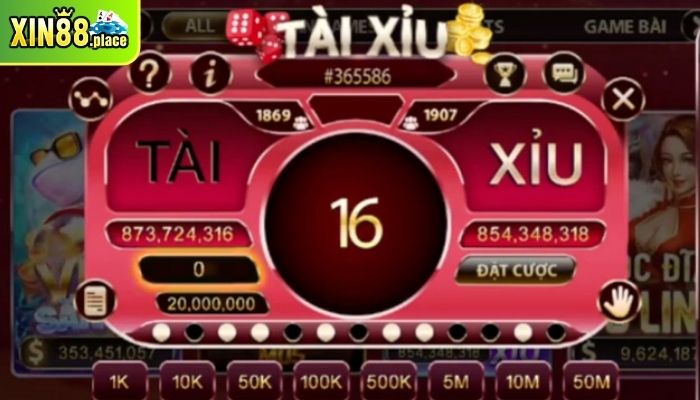công thức tính tài xỉu online